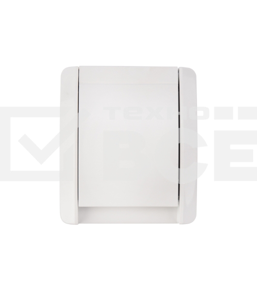 Розетка одноместная INDUSTRIAL IP54 с заземлением, о/у, белая KRANZ