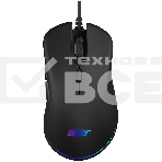 Мышь проводная Acer OMW190 черный, 6400 dpi, USB, кнопки - 6, фото5
