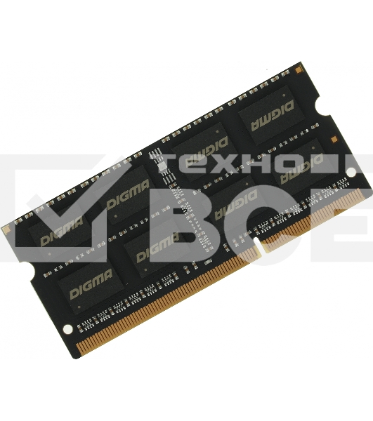 Оперативная память Digma, DDR3, 8GB (1x8 GB), 1600 MHz, CL11, SO-DIMM