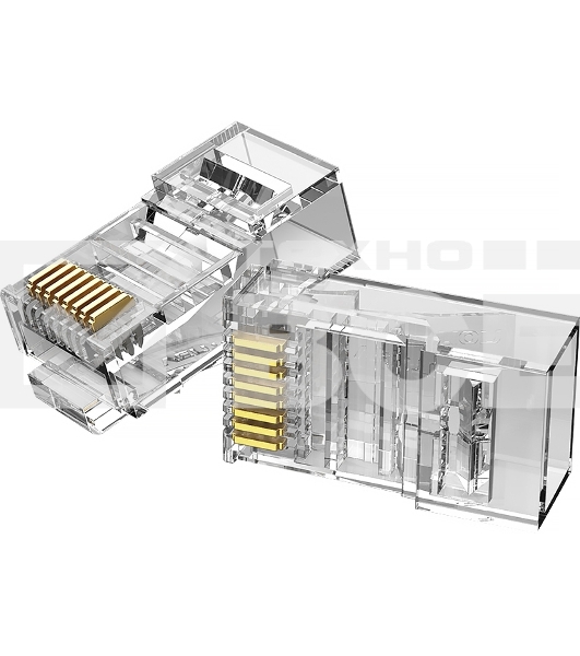 Коннектор Vention RJ45 (8p8c), cat. 6, под витую пару (10шт.)