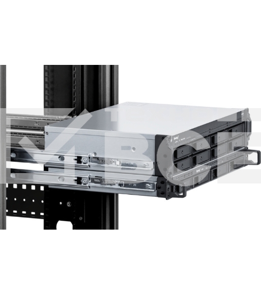 Сетевое хранилище Synology Rack 2U, QC2.2GHzCPU/4GbDDR4(upto32)/RAID0,1,5,6,10/upto 8 hot plug HDDs SATA(3,5'or2,5')(upto 12 with RX418)/2xUSB3.2/1eSATA/iSCSI/4xGbE(+1Expslot)/2xIPcam(upto 40)/2xPS/norail