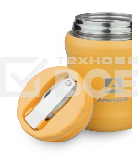 Термос для еды Арктика 311-500 0.5 л. желтый, картонная коробка (311-500/YELLOW)