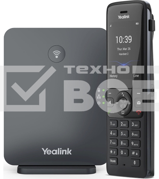 Телефон SIP Yealink W78P черный