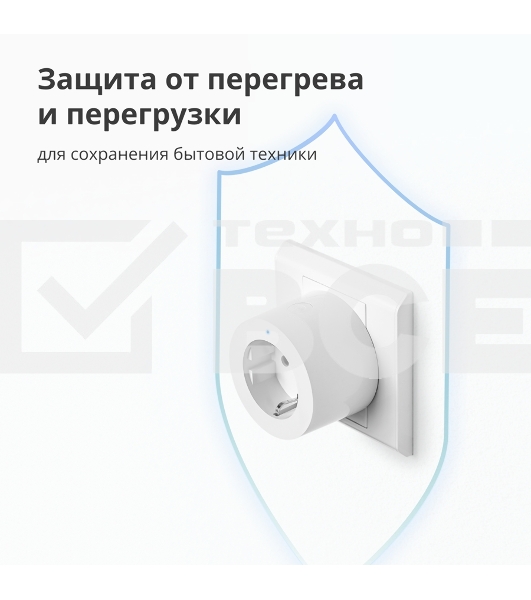 Умная розетка Aqara Smart Plug SP-EUC01