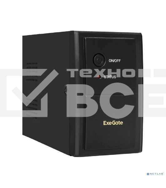 Источник бесперебойного питания ExeGate EX292774RUS SpecialPro UNB-800.LED.AVR.4C13.RJ.USB <800VA/480W, LED, AVR, 4*C13, RJ45/11, USB, металлический корпус, Black>