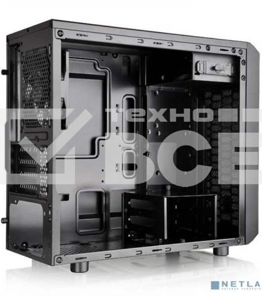 Корпус Thermaltake  Versa H15 черный без БП mATX 4x120mm 1xUSB2.0 1xUSB3.0 audio bott PSU