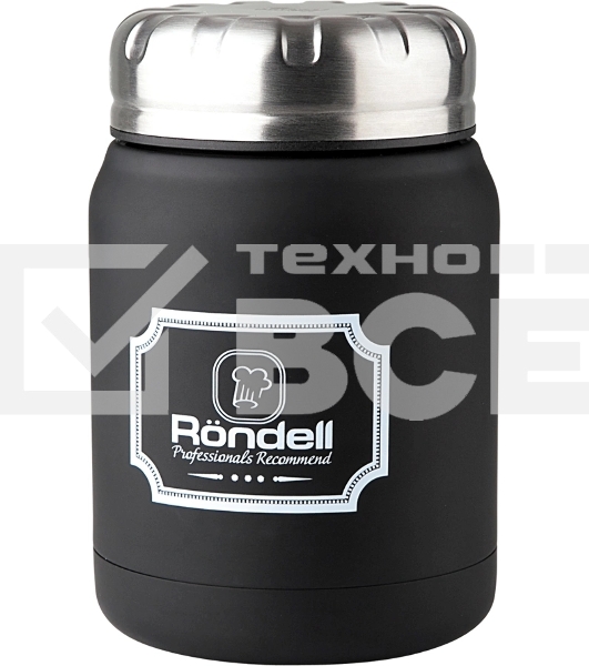 Термос для еды Rondell RDS-942 Black Picnic 0,5 л
