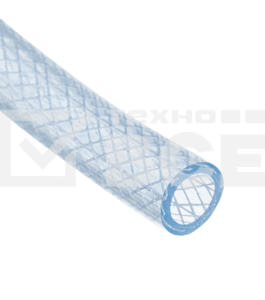 Шланг поливочный Palisad прозрачный армированный 3-х слойный, 1/2