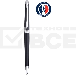 Ручка шариковая Waterman Hemisphere (CWS0920870) Matte Black CT M син. черн. подар.кор., фото 1