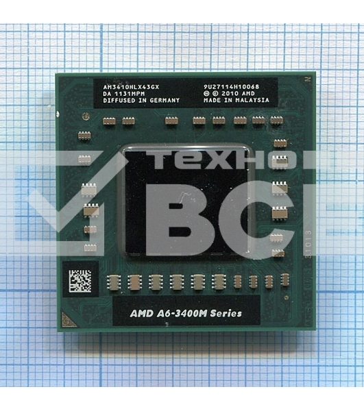 Процессор A6-3410MX AM3410HLX43GX 1.6ГГц