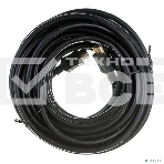 Кабель HDMI Cablexpert CC-HDMI4L-10M, 10м, v2.0, 19M/19M, серия Light, черный, позол.разъемы, экран, пакет, фото5