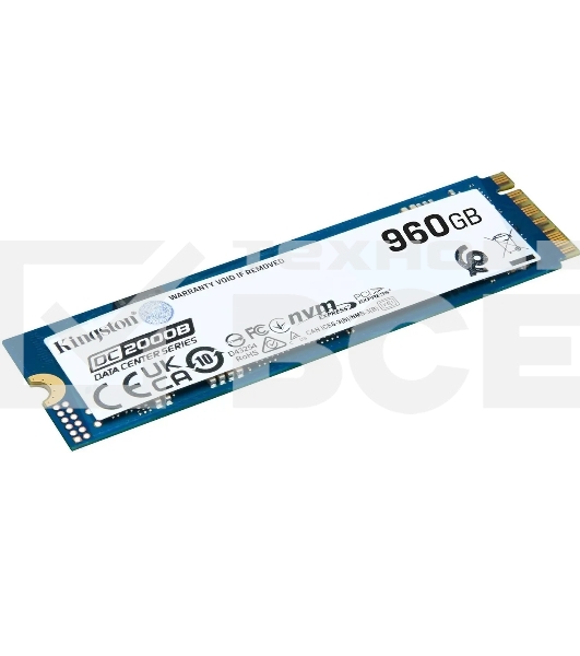 Накопитель SSD Kingston PCIe 4.0 x4 960GB SEDC2000BM8/960G DC2000B M.2 2280 0.4 DWPD