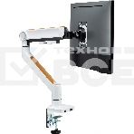 Кронштейн для мониторов Ultramounts UM732W белый/коричневый 17'-32' макс.8кг крепление к столешнице поворот и наклон, фото18