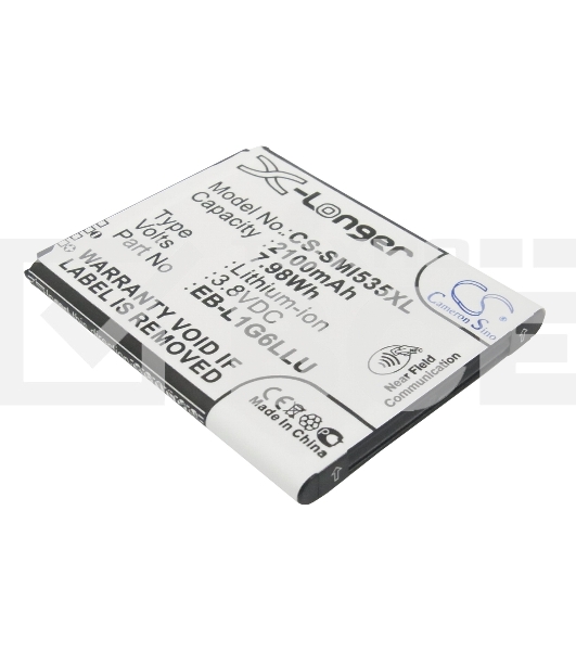Аккумулятор CameronSinoCS-SMI535XL для Samsung Galaxy S3 I93003.8V / 2100mAh / 7.98Wh