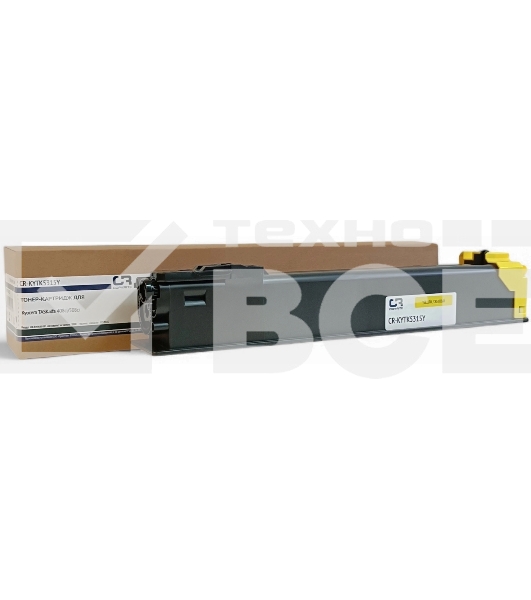 Картридж лазерный CopyRite CR-KYTK5315Y TK-5315Y желтый (18000стр.) для Kyocera TASKalfa 408ci/508ci