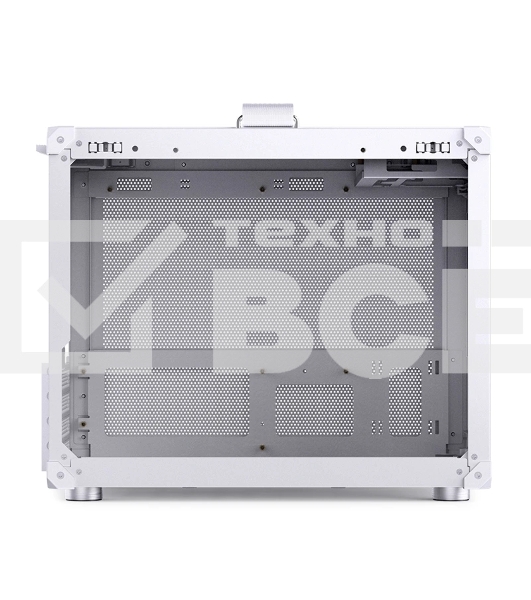 Корпус без блока питания JONSBO C6 MAX Handle, Mini-Tower, TG, no fan, 1xUSB-A 3.0 + 1xUSB-C 3.1, mATX, mITX White