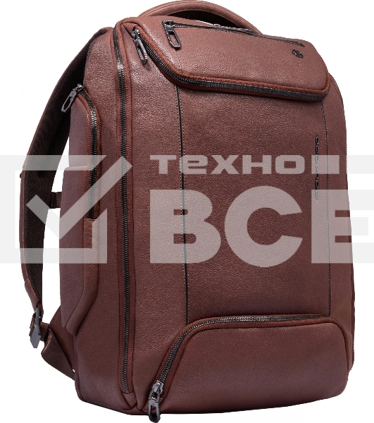 Рюкзак мужской Piquadro Cronus CA6689S134/M коричневый кожа