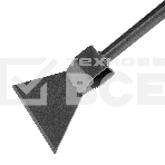 Ледоруб-топор 150 мм, 1000 г, металлический черенок, фото4