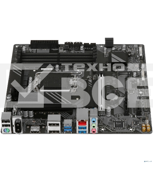 Материнская плата Gigabyte B760M DS3H WIFI6E GEN5, LGA1700, Intel B760, 4xDDR5, 4xSATA, 2xM.2, 1xPCIe 5.0 x16, 2xPCIe 4.0 x1, 1xHDMI, 2xDP, 1x2.5Gb LAN, Wi-Fi 6E, Bluetooth 5.3, 1xUSB-C 10Gbps, 3xUSB-A 5Gbps, 2xUSB-A 2.0, 3x3.5 мм, 7.1, mATX