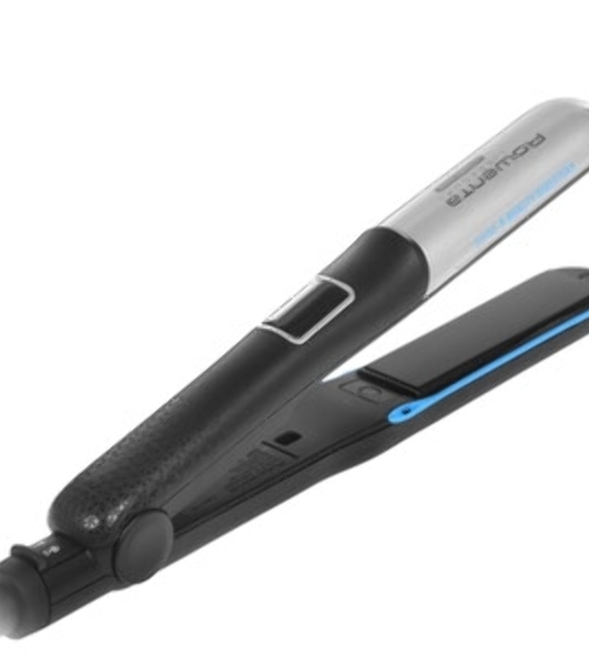Выпрямитель для волос Rowenta Liss&Curl Ultimate shine SF6220D0 черный/металлик, 25 мм, 230 °C, 5 режимов