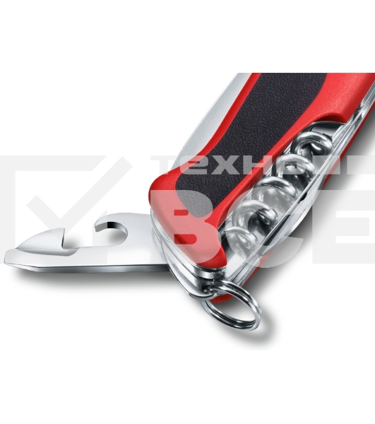 Нож перочинный Victorinox RangerGrip 61 (0.9553.MC) 130мм красный/черный карт.коробка
