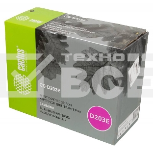Картридж лазерный Cactus CS-D203E черный (10000 стр.) для Samsung SL-M3820D/M3820ND/M4020ND/M4020NX