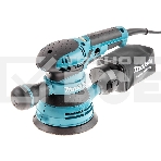 Шлифовальная машина Makita BO5041 ЭШМ,300Вт,ф125мм,4000-12000об\м,ампл-2.8мм,1.4кг,кор,п\сборник,доп.рукоятка, фото 1