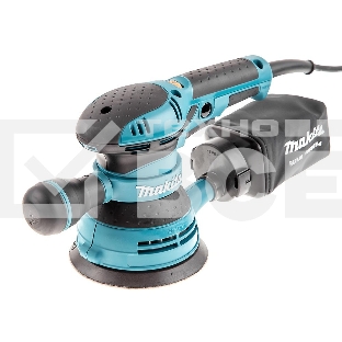 Шлифовальная машина Makita BO5041 ЭШМ,300Вт,ф125мм,4000-12000об\м,ампл-2.8мм,1.4кг,кор,п\сборник,доп.рукоятка