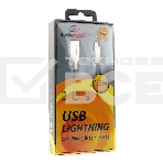 Кабель Cablexpert для Apple CC-G-APUSB01Bk-1.8M, AM/Lightning, серия Gold, длина 1.8м, черный, блистер, фото2