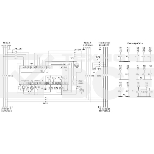 Устройство управления резервным питанием AVR-02 (3х400В+N; 5 перекл. х8А; IP20) F&F EA04.006.004