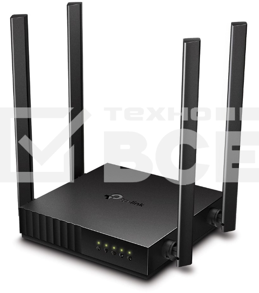 Роутер беспроводной TP-Link Archer C54 AC1200 10/100BASE-TX черный