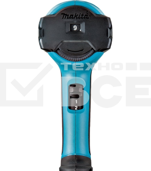 Фен Makita HG 6031 VK 1800Вт  250-500л/мин с регулировкой, с насадками , кейс