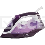Утюг Galaxy Line GL 6124, фиолетовый с белым, паровой, 2500 Вт, постоянный пар 50 г/мин, паровой удар 230 г/мин, функции: самоочистка, антикапля, антинакипь, функция увлажнения, вертикальное отпаривание, защита от перегрева, индикатор нагрева, керамическо, фото2
