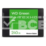 Накопитель SSD WD Green WDS240G3G0A, 240Gb, SATA III, 2.5