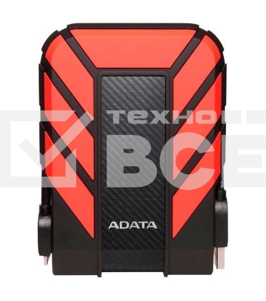 Внешний жесткий диск 2Tb Adata HD710P AHD710P-2TU31-CRD черный/красный (2.5