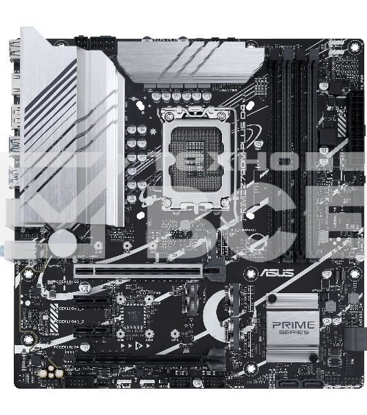 Материнская плата ASUS PRIME Z790M-PLUS D4, LGA 1700, Intel Z790, 4xDDR4, 4xSATA, 3xM.2 PCIe 4.0 x4, 1xPCIe 5.0 x16, 1xPCIe 4.0 x4, 2xPCIe x1, 1xHDMI, 1xDP, 1xUSB-C 3.2 Gen 2x2, 1xUSB 3.2 Gen 2, 4xUSB 3.2 Gen 1, 2xUSB 2.0, 1x 1Gb LAN, 3x3.5 мм, 7.1, mATX