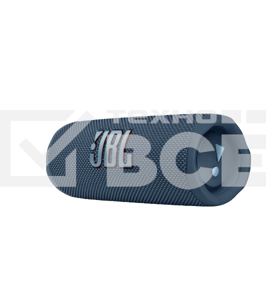 Портативная акустика JBL Flip 6 синий, Bluetooth 5.1, время воспроизведения 12 ч, емкость аккумулятора 4800 mAh, время заряда 2,5 ч, цвет синий