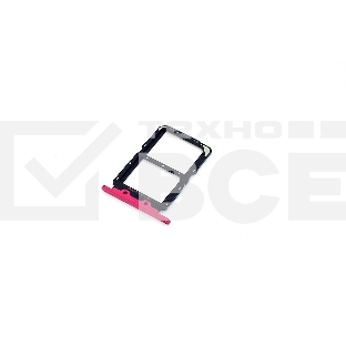 Лоток для SIM-карты Huawei Nova 4 розовый