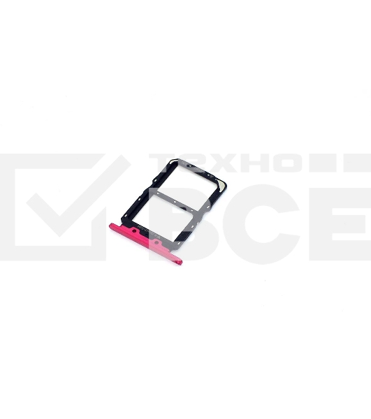 Лоток для SIM-карты Huawei Nova 4 розовый