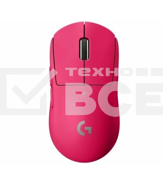 Мышь беспроводная Logitech G PRO X Superlight 2 розовый, 32000 dpi, радиоканал, USB, кнопки - 5