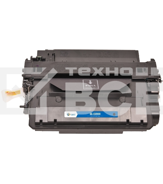 Картридж лазерный G&G GG-CE255X черный (12500стр.) для HP LJ Enterprise MFP M525c/P3015n/LJ Pro M521dn MFP