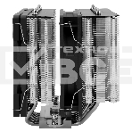 Кулер для процессора Thermalright Royal Knight 120 SE (4-pin PWM, 155мм, Ni/Cu, 6x6мм, 2x120мм, 66.17CFM/59CFM, 25.6dBA/26.1dBA, 1500RPM/1800RPM, S: 1200, 1700, 1851, 115X, AM4, AM5, silver, black), фото5