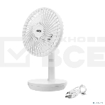 Вентилятор настольный DUX 60-0214 USB, белый, 6 Вт, фото9