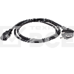 Кабель комп - розетка 220V EU (угловой) 3GX1,5mm2, 1,8m, медь, Telecom, фото4