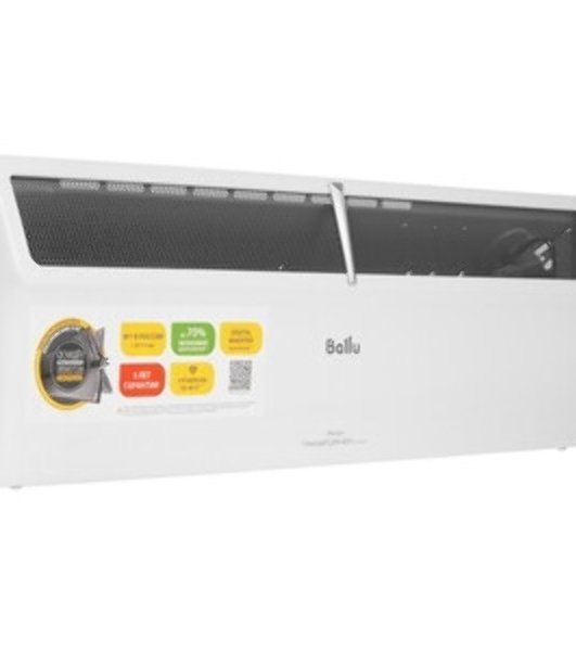 Модуль отопительный электрического конвектора Ballu Plinth Transformer BEC/PL-1000 белый, 1000 Вт, 15 м2 (для работы конвектора требуется блок управления)
