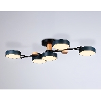 Светильник Ambrella light FL4835/5 BK черный 3000K-6400K 70W 830*400*160 (ПДУ ИК), фото7