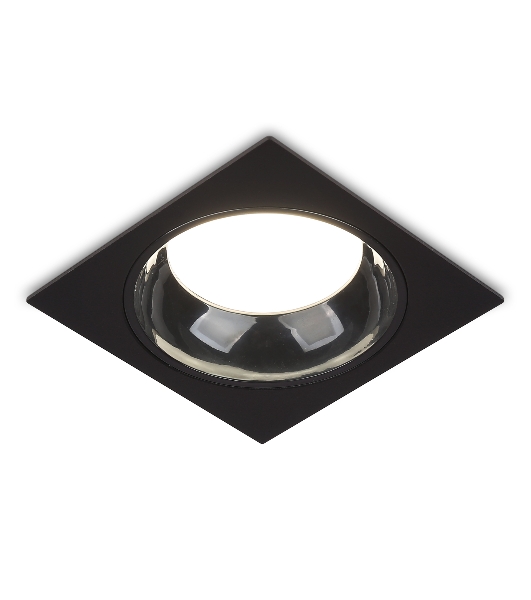 Светильник Ambrella light TN52342 SBK/GBK черный песок/черный глянец GX53 max 12W 115*115*25