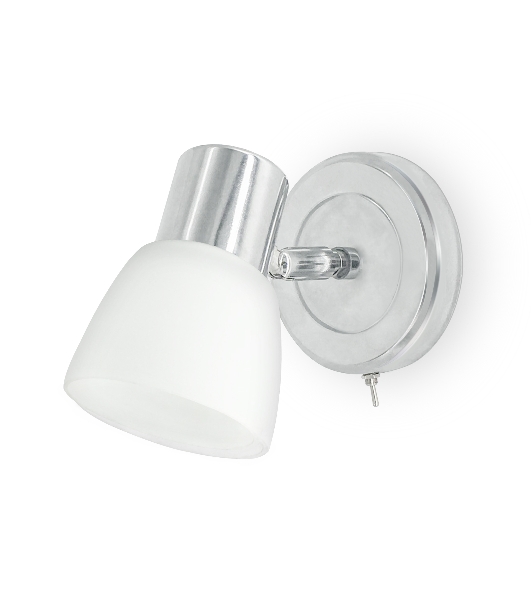Светильник Ambrella light TR3961 CH/FR хром/белый матовый E27 max 40W 118*105*200
