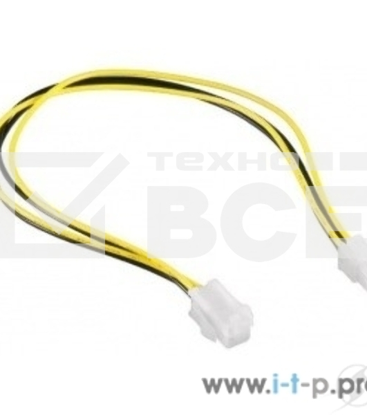Удлинитель питания Cablexpert CC-PSU-7,  ATX 4-Pin M/F, длина 0,3м