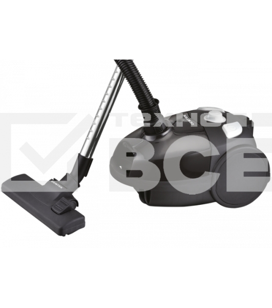 Пылесос Centek CT-2514 черный, 380/2100 Вт, уборка сухая, пылесборник мешок 2.5 л